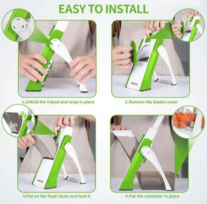 4-in-1 Adjustable Veggie Chopper