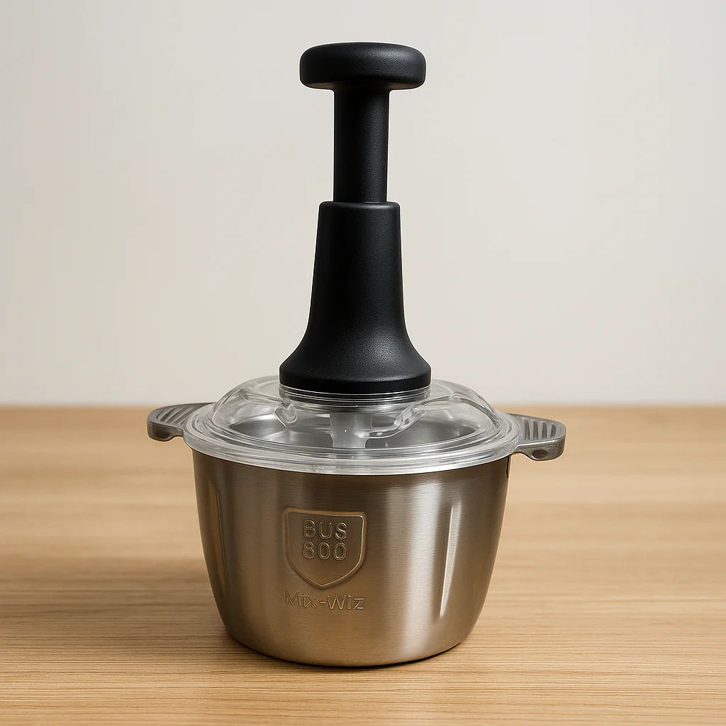 Stainless Steel Push Chopper 2L Manual Food Chopper