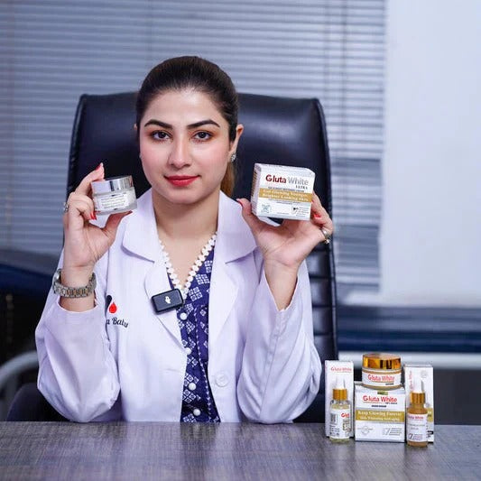 Gluta White Cream for Face Whitening & Brightening